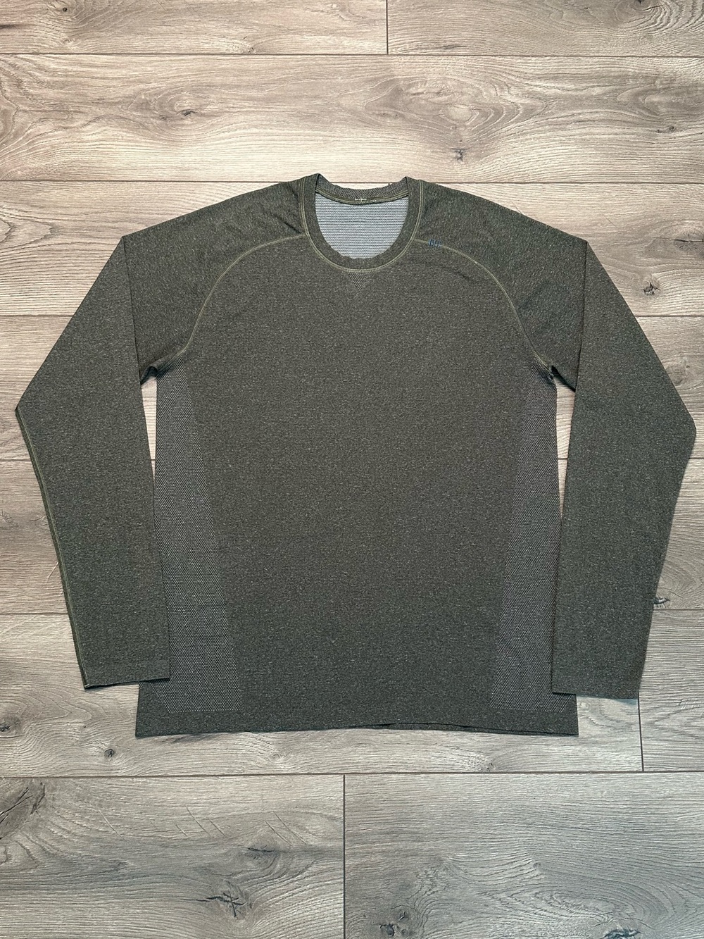 Lululemon Metal Vent Tech Long Sleeve Pullover Brown Green Size Large